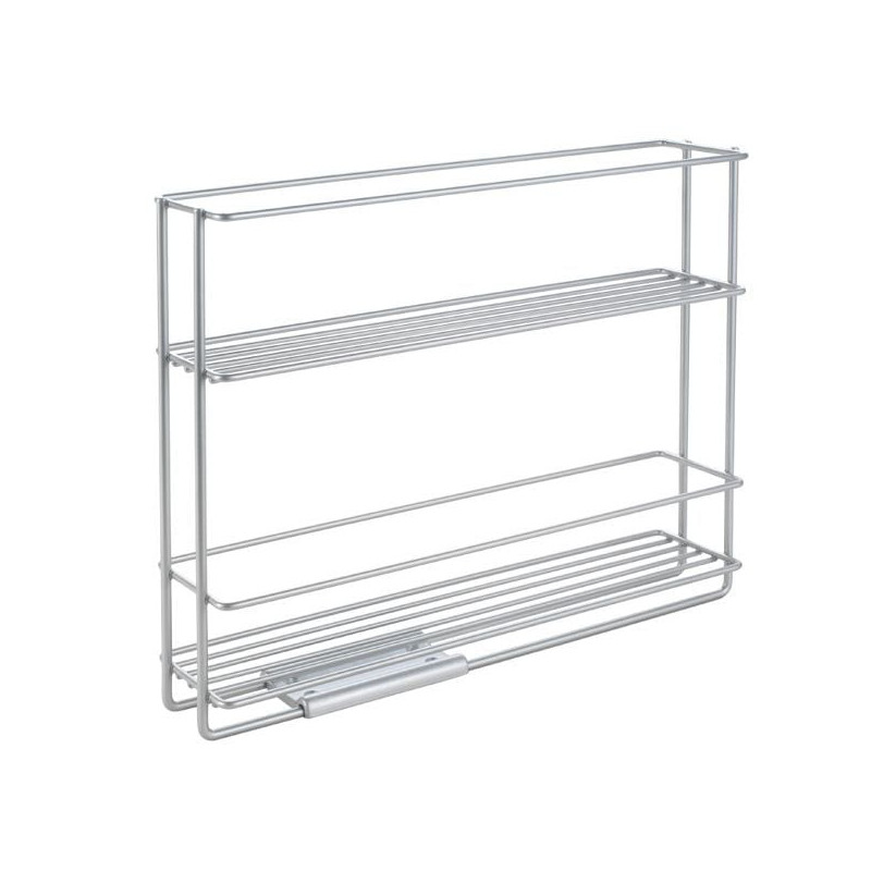 Portaspezie metaltex estraibile 2 livelli in acciaio polytherm 35x12x37cm