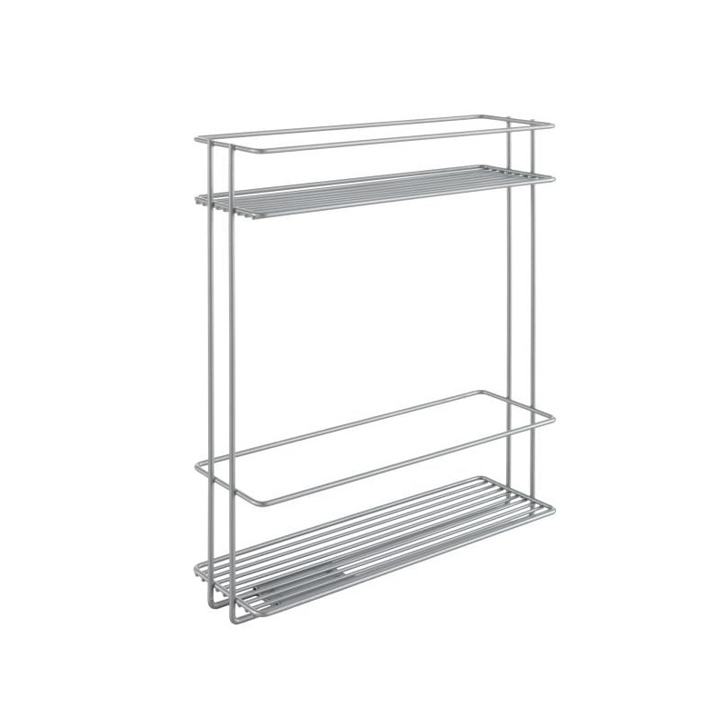 Mensole metaltex scorrevole per bottiglie e flaconi sottolavello