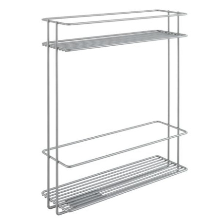 Mensole metaltex scorrevole per bottiglie e flaconi sottolavello