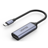 Adattatore video unitek v1415a usb-c a displayport 1.4 8k/60hz/grigio