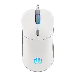 Mouse endorfy gem plus onyxs rgb cablato 19000dpi/1.8m/bianco/grigio