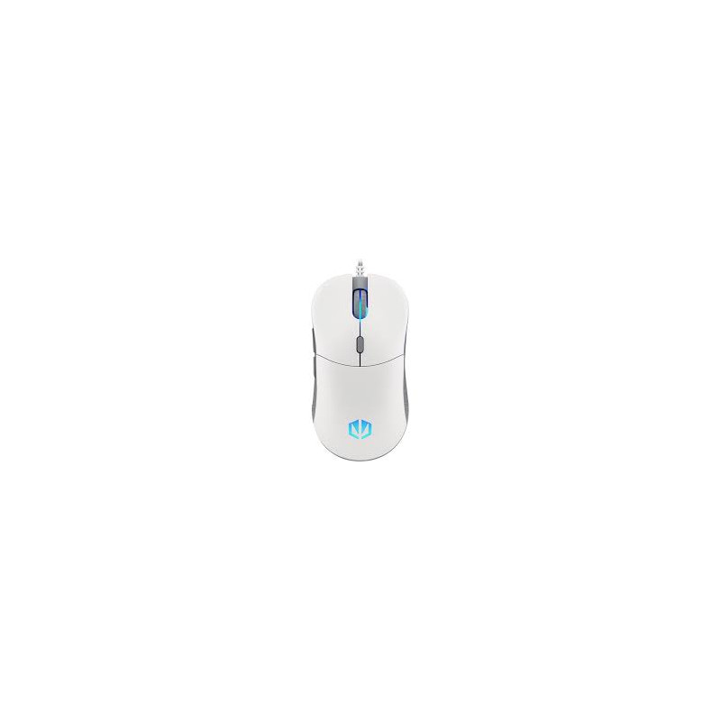 Mouse endorfy gem plus onyxs rgb cablato 19000dpi/1.8m/bianco/grigio
