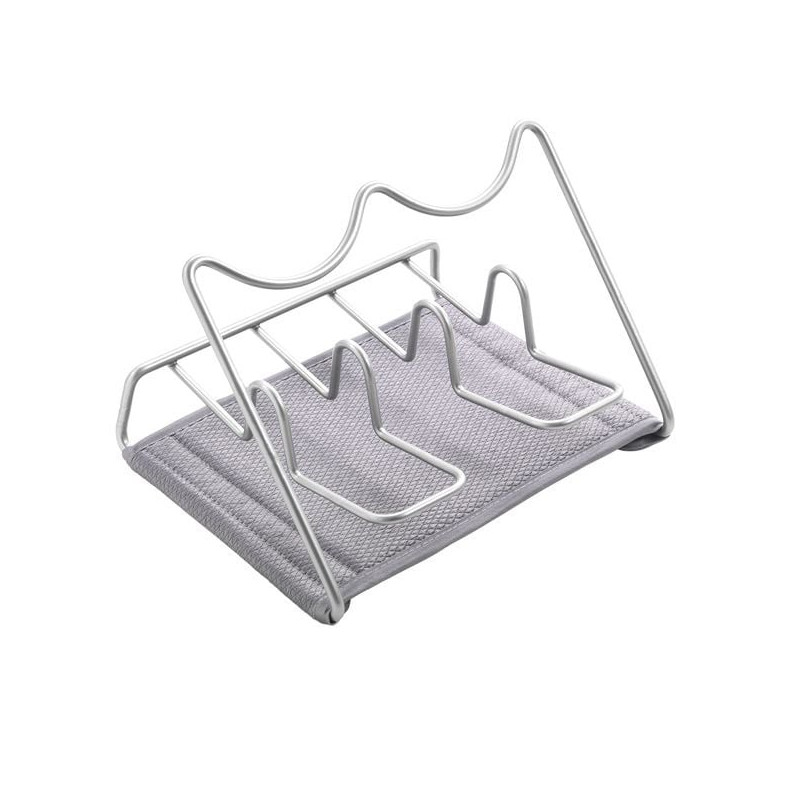 Stendibiancheria metaltex dry-mug 2 in metallo 2 tazze argento