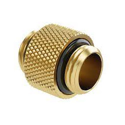Adattatore barrow dritto da g1/4 maschio a g1/4 maschio 10mm oro