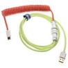 Cavo a spirale ducky premicord strawberry frog da usb tipo-c/a
