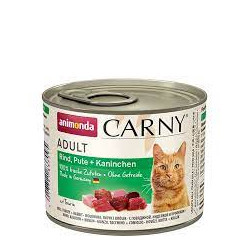 Cibo umido per gatti animonda carny adult con manzo e tacchino +