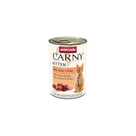 Cibo umido per gatti animonda kitten manzo vitello e pollo 400g