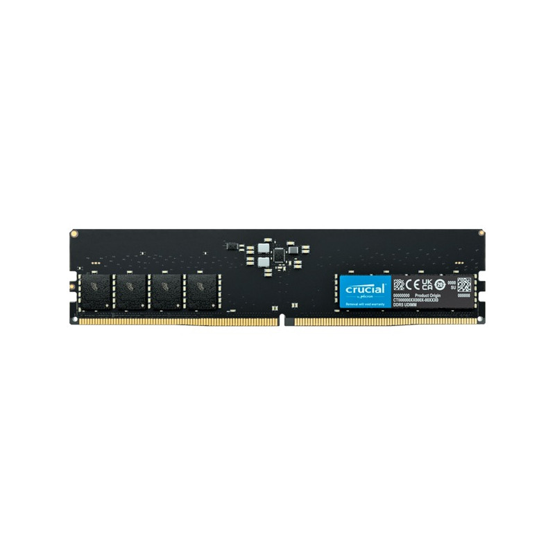 ram dimm ddr5 16gb crucial 5600mhz cl46 1.1v nero [ct16g56c46u5]