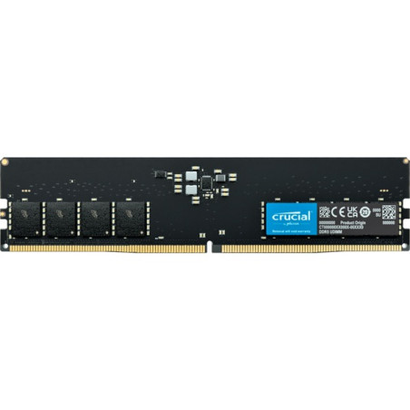 Ram dimm ddr5 16gb crucial 2800mhz cl46 1.1v nero [ct16g56c46u5]