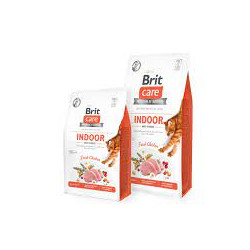 Mangime brit care cat grain-free indoor pollo fresco per gatto