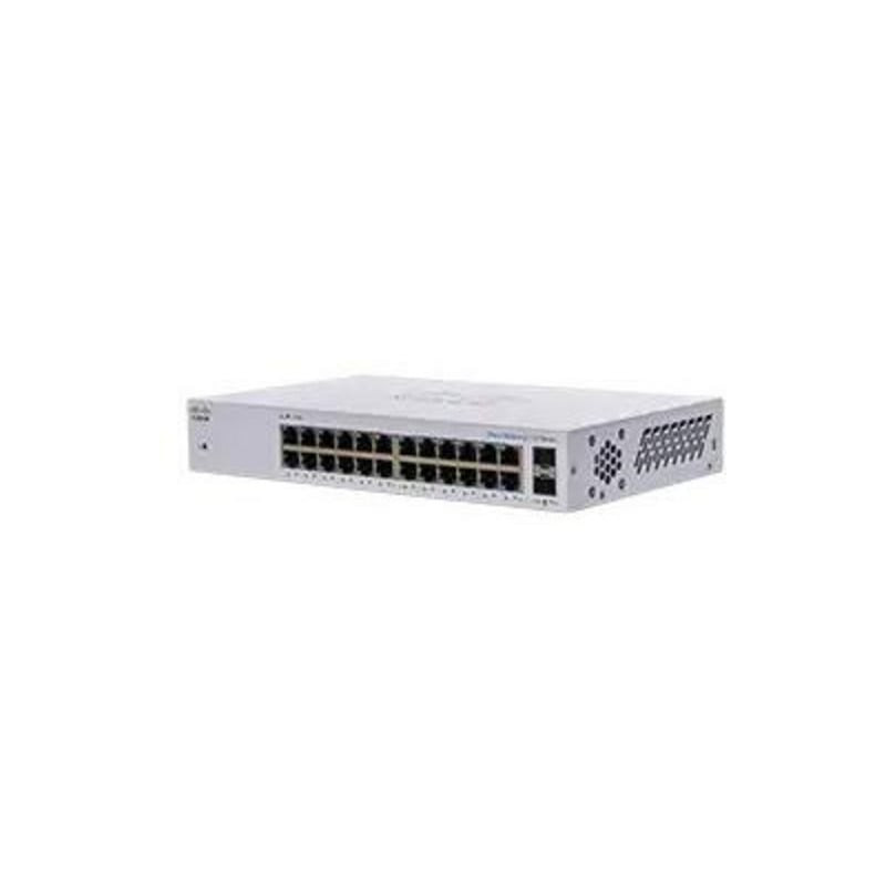 Switch cisco cbs110 gigabit ethernet 24porte bianco [cbs110-24t-eu]