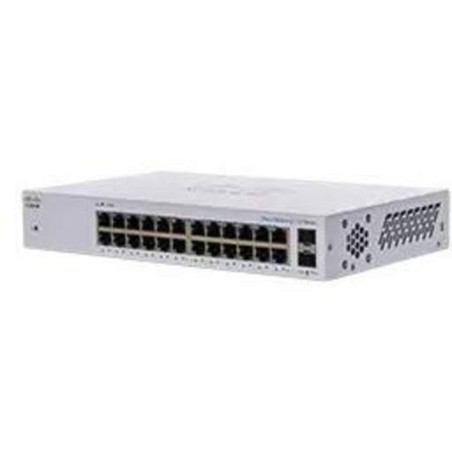 Switch cisco cbs110 gigabit ethernet 24porte bianco [cbs110-24t-eu]