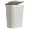 Portabiancheria rotho brisen in plastica rettangolare 50l bianco