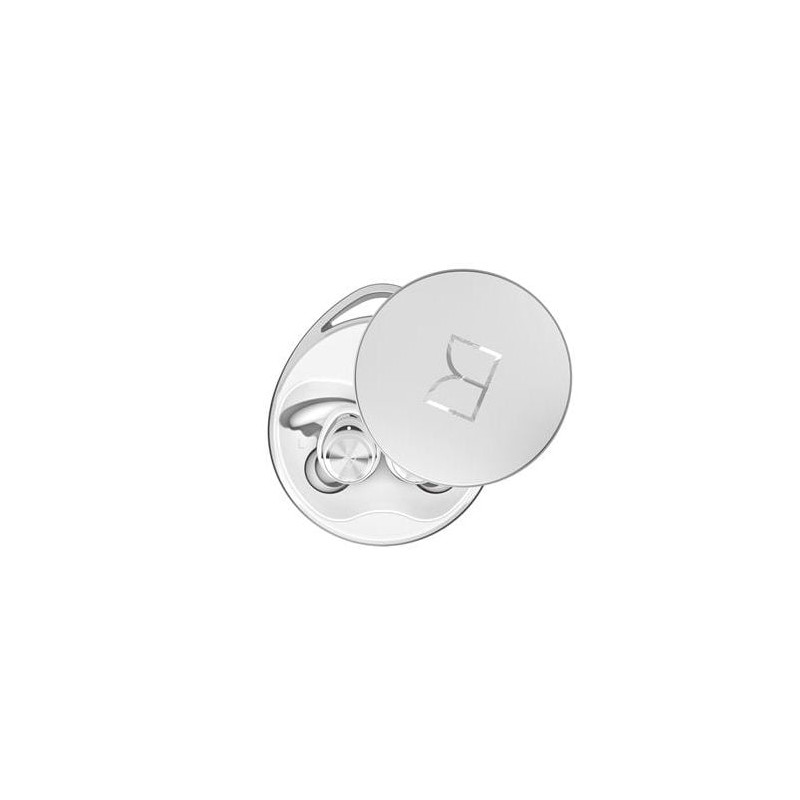 Auricolari monster compete true wireless stereo bluetooth 5.0 argento