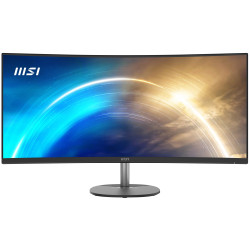 Monitor led 34" msi pro mp341cq ultra wide quad hd 3440x1440p