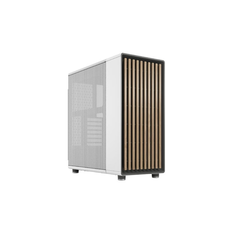 Case fractal north middle tower atx/micro atx/mini-itx bianco