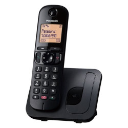 Telefono cordless panasonic kx-tgc250 nero [pnkx-tgc250jtb]