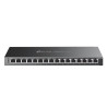 Switch tp-link 16 porte gigabit ethernet 10/100/1000 nero [tl-sg2016p]