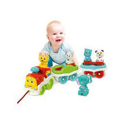 Trenino degli animali clementoni baby 3in1 [17740]