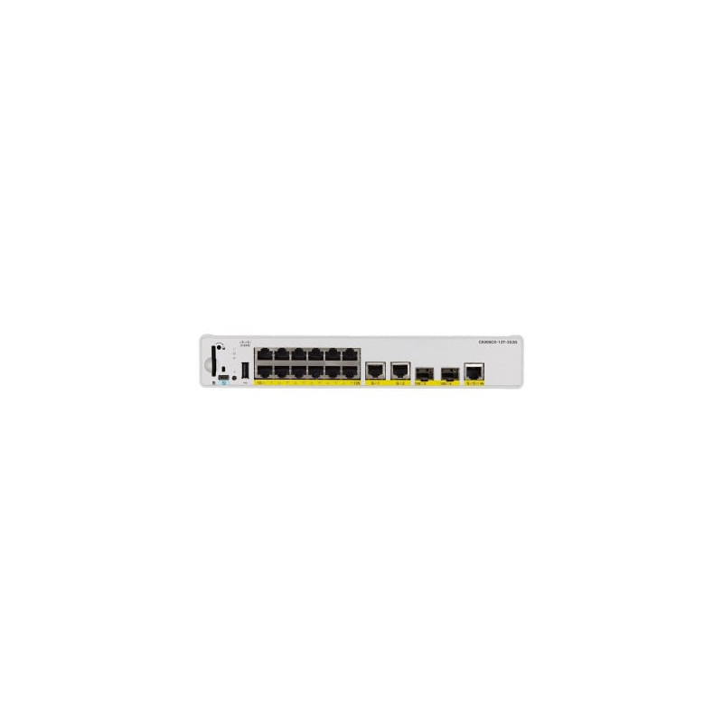 Switch cisco catalyst 9200cx gigabit ethernet 12porte bianco [c9200cx-12t-2x2g-a]