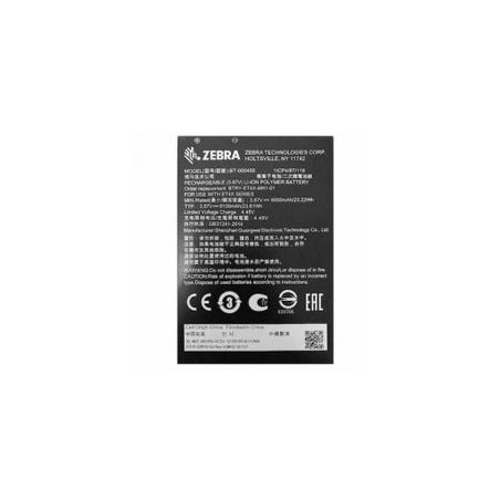 Batteria sostitutiva interna zebra btry-et4x-8in1-01