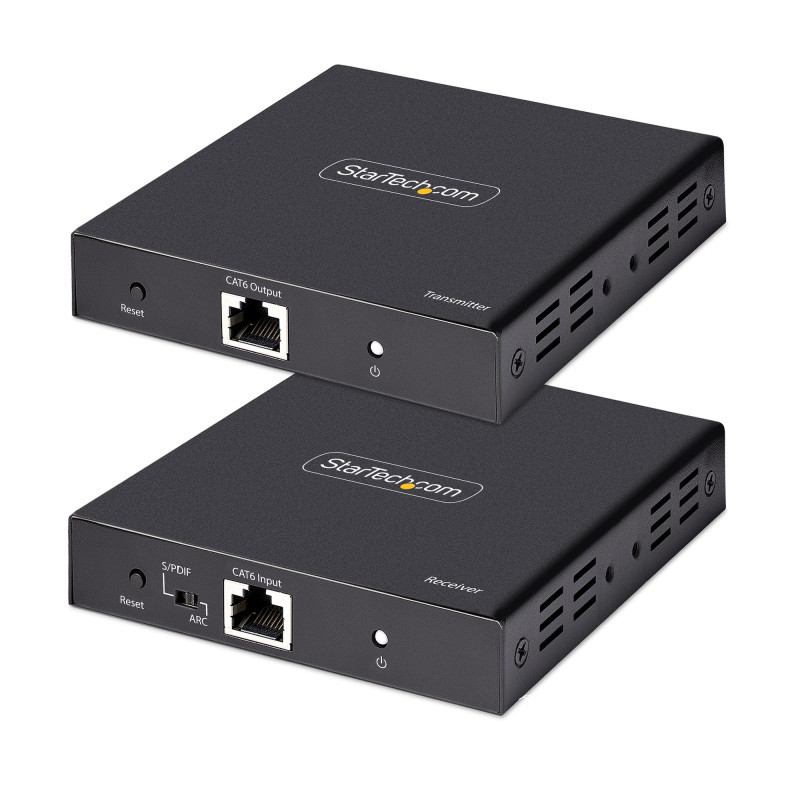 Trasmettitore e ricevitore av startech.com audio/video hdmi 70m 4k