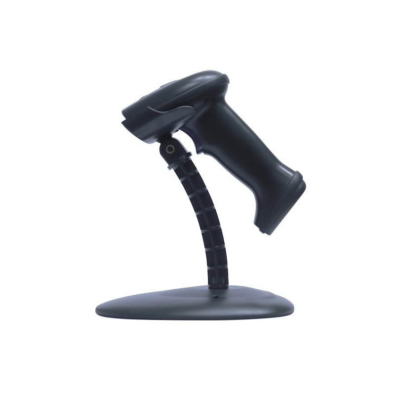 Lettore barcode kaptur 1d e 2d con supporto nero