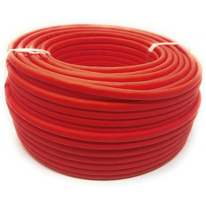 Cavo di rete oem matassa s/ftp cavo cat.7 rame lszh 100m rosso
