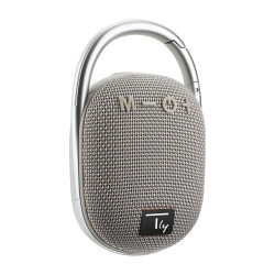 Altoparlante techly wireless bt v5.3 bluetooth 10m grigio