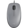 Mouse logitech m110 usb tipo a grafite/grigio [910-006760]