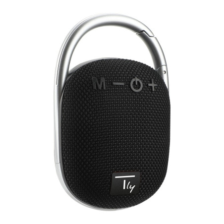 Altoparlante techly wireless bt v5.3 bluetooth 10m nero
