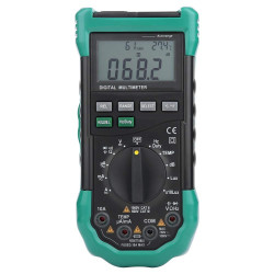 Multimetro digitale kps con misurazioni ambientali 10a nero/blu [kps-mt490]