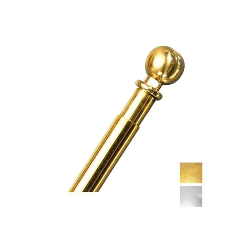 Astina per tende xtra bris bris tondo ott cro molla 7x40/50 2-pz