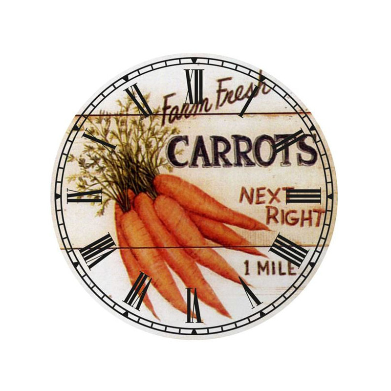 Orologio a muro xtra carrots 30cm [gh8063 - m2188]