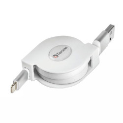 Cavo ricarica tiemme usb-a lightning 100cm bianco [3739]