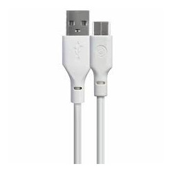 Cavo ricarica tiemme usb-a tipo-c 100cm bianco [3655k]