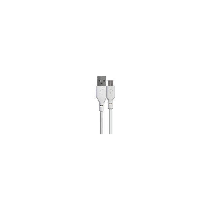 Cavo ricarica tiemme usb-a tipo-c 100cm bianco [3655k]