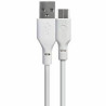 Cavo ricarica tiemme usb-a tipo-c 100cm bianco [3655k]