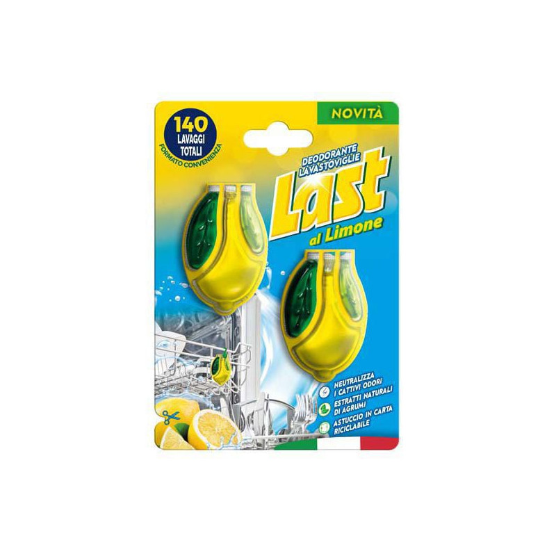 Deodorante lavastoviglie last 2-pz [180001]
