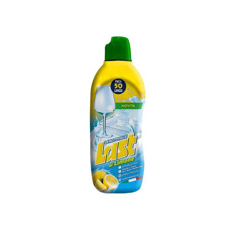 Detersivo gel lavastoviglie last al limone 650ml [180002]