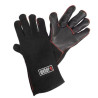 Guanto grill in pelle weber 17896 l/xl nero/rosso [17896]