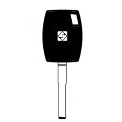 Chiave silca hu101te per auto transponder s/chip ford [chu101te-20]