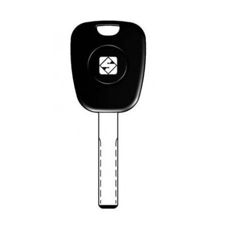 Chiave silca hu83te per auto transponder s/chip peugeot [chu83te-40]