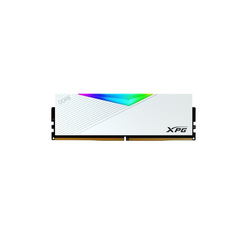 Ram dimm ddr5 32gb adata xpg lancer rgb 6000mhz cl30 bianco