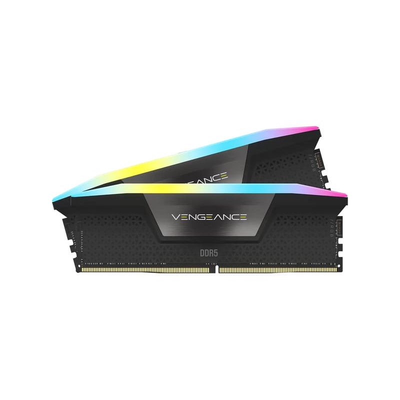 Ram dimm ddr5 32gb corsair vengeance rgb 2x16gb cl3 nero [cmh32gx5m2x7000c34]