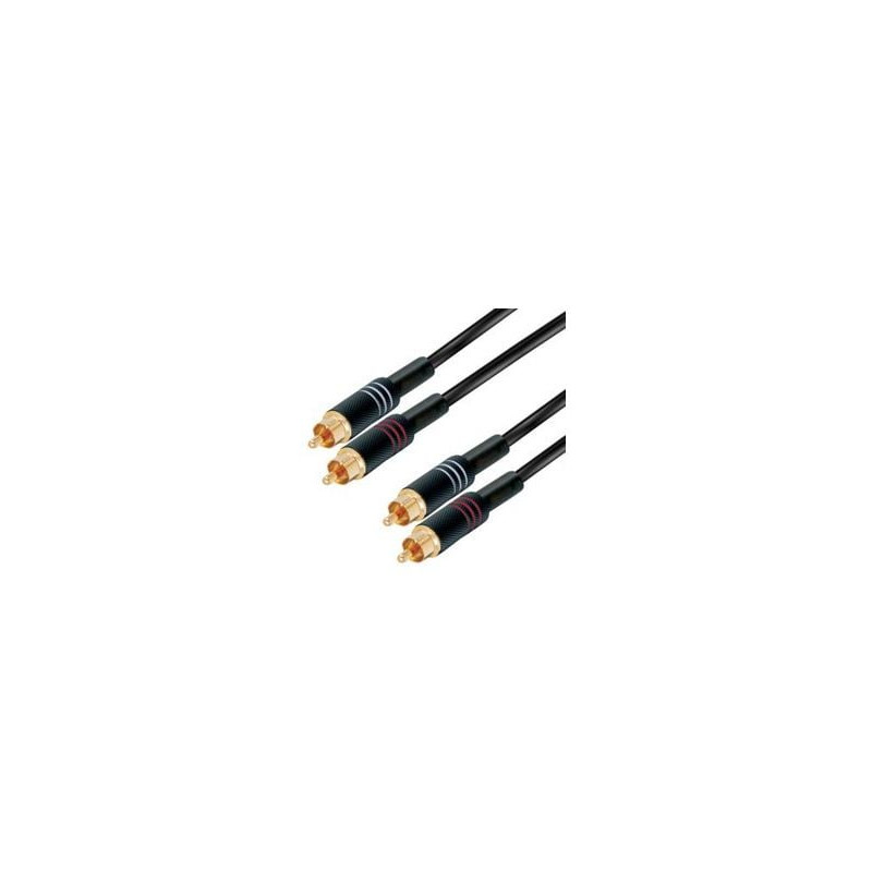 Cavo professionale karma rdm c31-5 2 rca-m / 2 rca-m