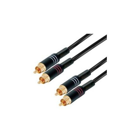 Cavo professionale karma rdm c31-5 2 rca-m / 2 rca-m