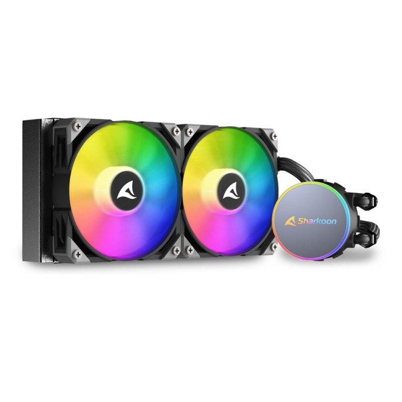 Dissipatore cpu a liquido sharkoon s70 rgb aio [4044951037995]