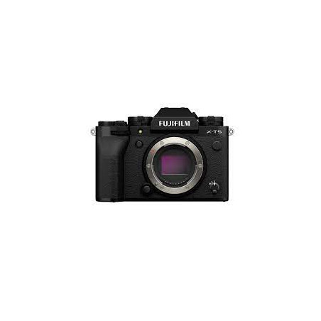 Fotocamera fujifilm x-t5 silver solo corpo nero