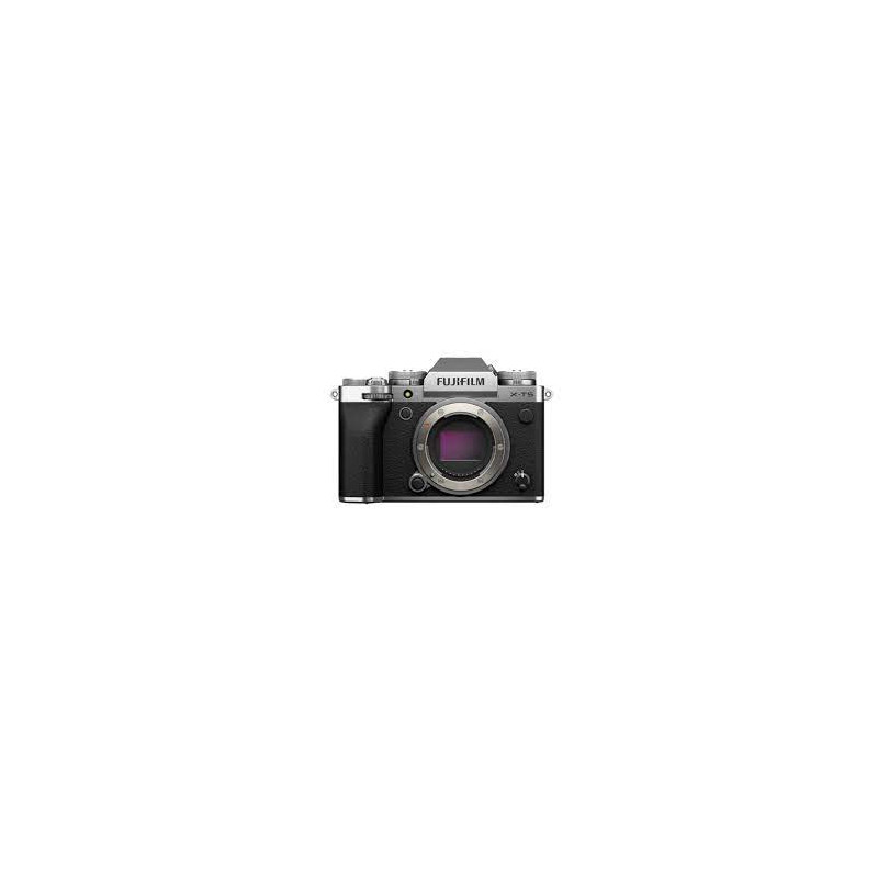 Fotocamera fujifilm x-t5 silver solo corpo argento/nero